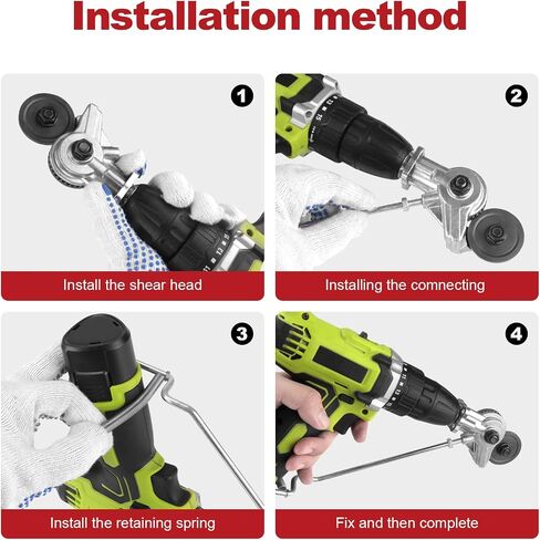 محول قطع معدني من Drill Cut Pro، قاطع لوحة مثقاب كهربائي، ملحق مثقاب معدني، أداة قطع الصفائح المعدنية لقطع الحديد والصلب والنحاس والألومنيوم والمواد المعدنية الأخرى in Saudi Arabia