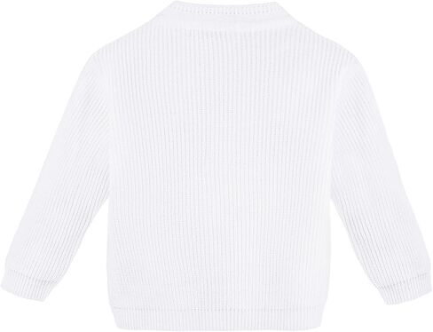 Lilax Baby Boys Basic Long Sleeve V-Neck Classic Knit Cardigan Sweater in Kuwait
