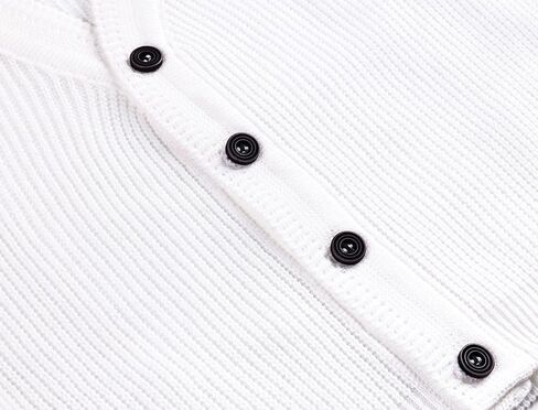 Lilax Baby Boys Basic Long Sleeve V-Neck Classic Knit Cardigan Sweater in Kuwait