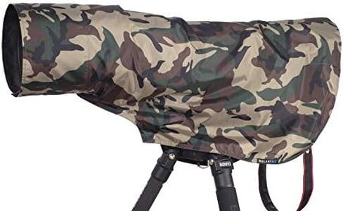 ROLANPRO M Size Rain Cover for Canon RF 200-800mm,for Nikon 200-500mm,for Sigma 150-600mm,for Sigma 60-600mm etc-#Thicker Grass Waterproof in Saudi Arabia