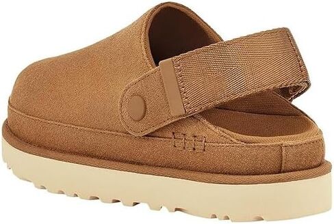 Womens Clog Platform Mules Clogs with Back Strap Women Suede Slipper Fall Shoes in Saudi Arabia