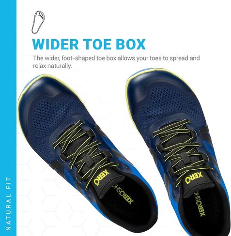 Xero Shoes Men's HFS II | Gray/White, Size 11 in Saudi Arabia