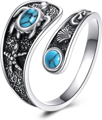 925 Sterling Silver Butterfly Dragonfly Ring for Women Vintage Dragonfly Jewelry Gothic Gifts Adjustable Open Ring in Kuwait
