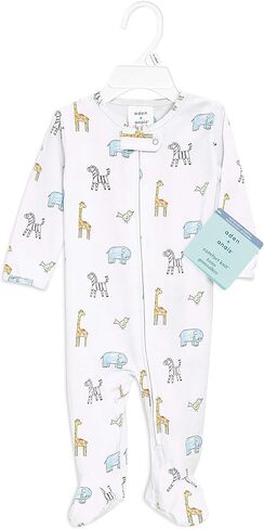 aden + anais Comfort Knit Footie One Piece – Onesie Footie Pajamas for Babies in Kuwait