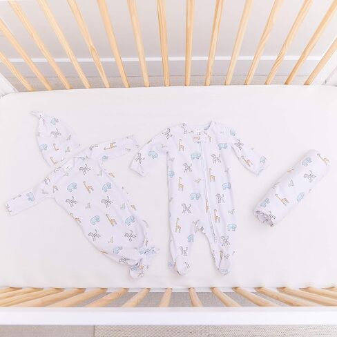 aden + anais Comfort Knit Footie One Piece – Onesie Footie Pajamas for Babies in Kuwait