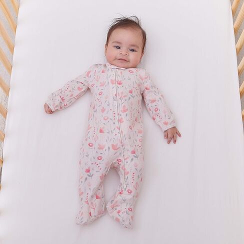 aden + anais Comfort Knit Footie One Piece – Onesie Footie Pajamas for Babies in Saudi Arabia