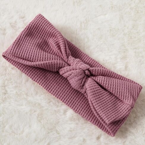 Ayalinggo Newborn Baby Romper Infant Girl One-piece Outfit Waffle Ruffle Zip Footie Spring Summer Clothes With Bow Headband in Saudi Arabia