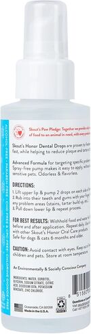 SKOUT'S HONOR: Oral Care Water Additive for Dogs & Cats - Fresh & Flavorless 32oz in Saudi Arabia