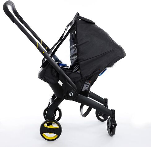 Car Seat Rain Cover,Food Grade EVA,Universal Car Seat Rain,Waterproof, Windproof Protection,Protect from Dust Snow,Rain Cover Features Quick-Access Zipper Door and Side Ventilation(Black) in Saudi Arabia