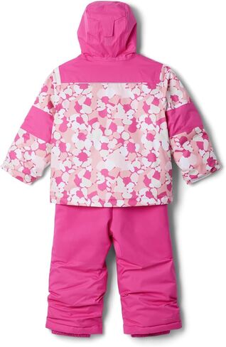Columbia Toddler Unisex Mighty Mogul II Set, Pink Ice Winterbloom/Pink Ice, 3T in Saudi Arabia
