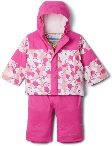 Columbia Toddler Unisex Mighty Mogul II Set, Pink Ice Winterbloom/Pink Ice, 3T in Saudi Arabia