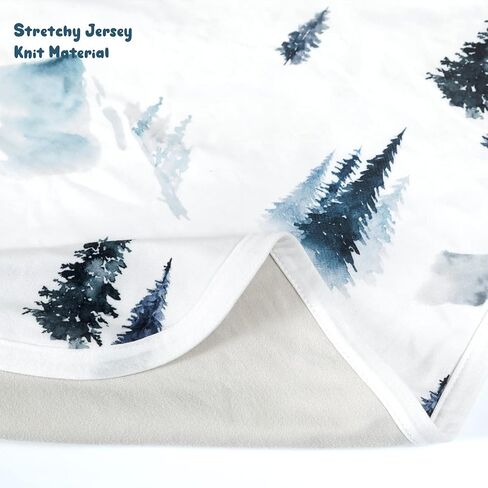 Baby Blankets Super Soft Stretchy Jersey Knit Swaddle Blanket for Baby Girls and Boys, Double Layer Receiving Blankets 34 x 44 Extra Large for Swaddling, Deer Pattern in Saudi Arabia