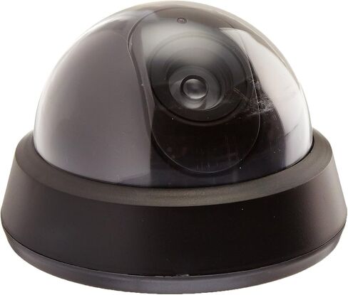 GE Personal Security Decoy Security Camera, Flashing Red LED, Battery Operated, Easy to Install, Indoor or Outdoor, Home Protection, 45277 in Saudi Arabia