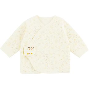 Newborn Side Snap Shirts for Winter&Autumn, Thick Cotton Newborn Baby Shirt