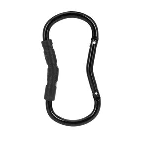Nuby Double Stroller Hook, Adjustable Hook, Black or Grey