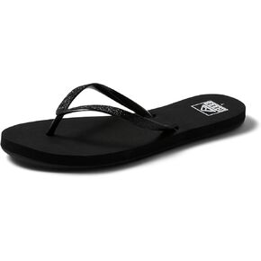 REEF Stargazer Women's Beach Flip Flop, Super Lightweight and Soft Footbed, Thin Glitter Strap
