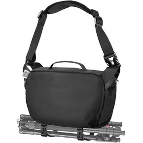 Camera Bag, Waterproof Camera Case with Tripod Holder, Camera Shoulder Bag for DSLR/SLR/Mirrorless Cameras, Crossbody Camera Sling Bags for Photography Women Men