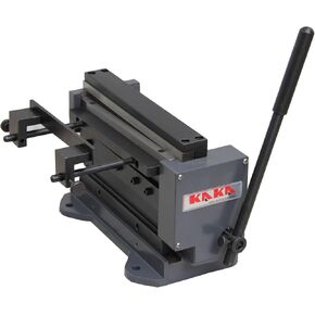 KAKA INDUSTRIAL 8"MINI 8-Inch Manual Mini Shear and Brake Combination, High Quality Miniature Compact Manual Sheet Metal Brake and Shear Combination