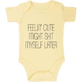 listery Funny Romper Cute Novelty Infant Baby Bodysuit Funny Baby infant Pregnancy Announcements