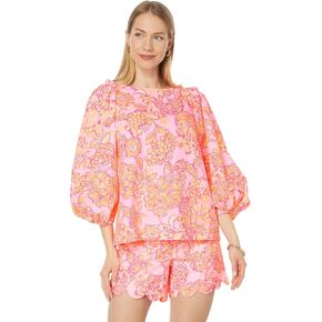 Lilly Pulitzer baby-girls 3/4 Sleeve Barbara Cotton Dress