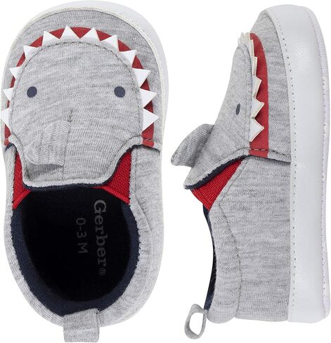 Gerber Unisex-Baby Sneakers Crib Shoes Newborn Infant Toddler Neutral Boy Girl in Kuwait