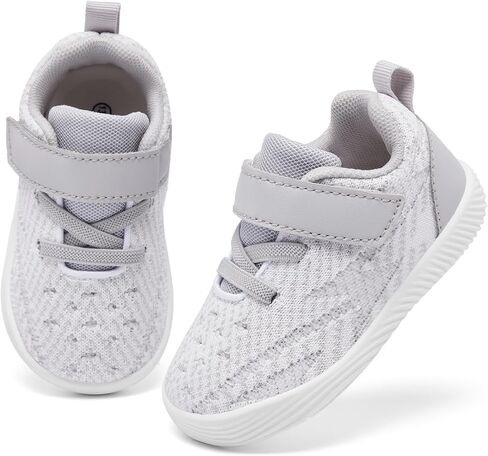 MORENDL Toddler Sneakers Baby Boys & Girls Barefoot Shoes Lightweight Breathable Walking Running Tennis Athletic Sport Shoes in Saudi Arabia