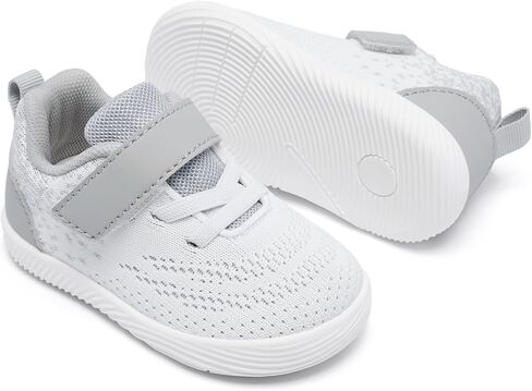 MORENDL Toddler Sneakers Baby Boys & Girls Barefoot Shoes Lightweight Breathable Walking Running Tennis Athletic Sport Shoes in Saudi Arabia