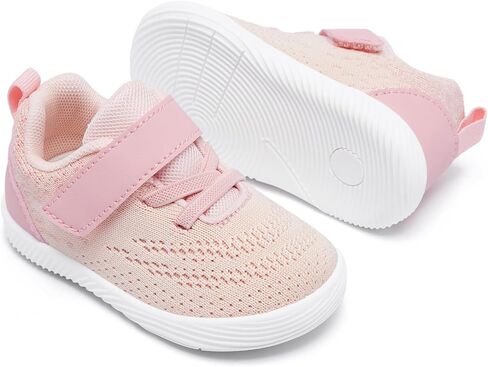 MORENDL Toddler Sneakers Baby Boys & Girls Barefoot Shoes Lightweight Breathable Walking Running Tennis Athletic Sport Shoes in Saudi Arabia