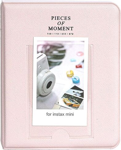 Fujifilm Instax Mini 12 Instant Film Camera, Fuji Instax Mini Film (20 Sheets), Fuji Rainbow Instant Film (10 Sheets), Protective Case, Album, Insax Mini Accessory Bundle (Blossom Pink) in Saudi Arabia