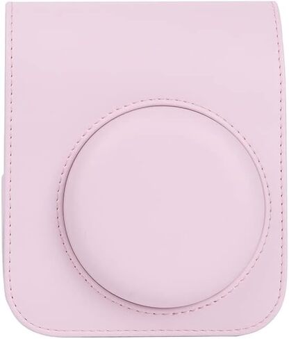 Fujifilm Instax Mini 12 Instant Film Camera, Fuji Instax Mini Film (20 Sheets), Fuji Rainbow Instant Film (10 Sheets), Protective Case, Album, Insax Mini Accessory Bundle (Blossom Pink) in Saudi Arabia