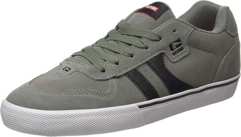 Globe Men's Tilt Skate Shoe, Steel/Black, 11 in Saudi Arabia