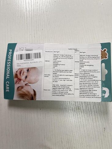 Nasal Irrigator for Baby,Syringe Nasal Irrigator,10ml Nasal Irrigator Portable Infant Nose Cleaner Nose Aspirator for Baby Fast All Natural Relief-Nasal Irrigation/Nasal Spray/Nasal Hygiene (2 PCS) in Kuwait