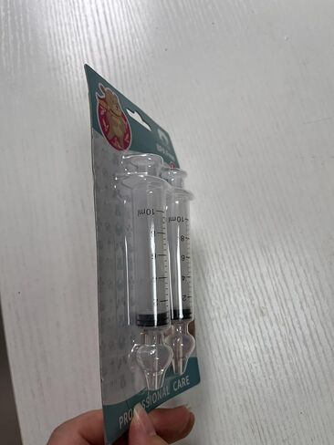 Nasal Irrigator for Baby,Syringe Nasal Irrigator,10ml Nasal Irrigator Portable Infant Nose Cleaner Nose Aspirator for Baby Fast All Natural Relief-Nasal Irrigation/Nasal Spray/Nasal Hygiene (2 PCS) in Kuwait