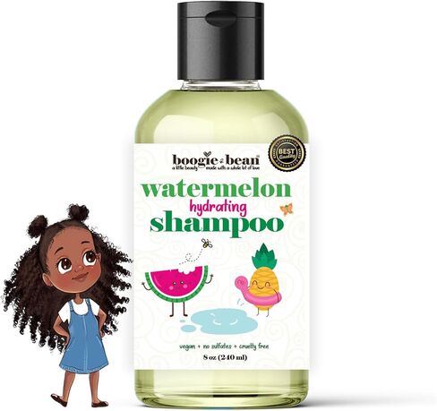 Kids Shampoo, Watermelon Kids Shampoo and Conditioner, Tear Free For Toddlers, Babies and Infants 4c Hair Curly Hair, Braiding, Natural Hair Kids Products in Kuwait