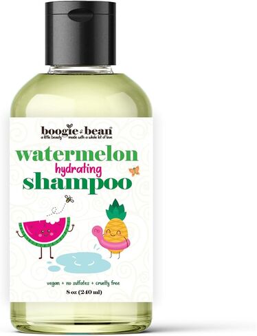 Kids Shampoo, Watermelon Kids Shampoo and Conditioner, Tear Free For Toddlers, Babies and Infants 4c Hair Curly Hair, Braiding, Natural Hair Kids Products in Kuwait