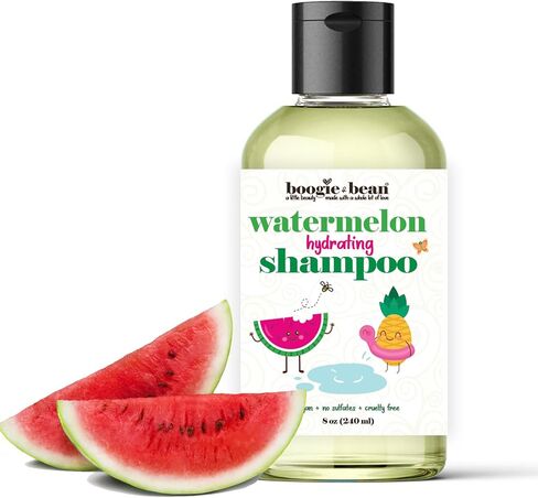Kids Shampoo, Watermelon Kids Shampoo and Conditioner, Tear Free For Toddlers, Babies and Infants 4c Hair Curly Hair, Braiding, Natural Hair Kids Products in Kuwait
