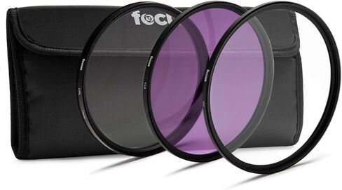 عدسة Tamron مقاس 17-28 مم f/2.8 Di III RXD لحزمة Sony E مع طقم مرشح 3 قطع مقاس 67 مم وحقيبة ظهر للصور/الفيديو (3 قطع) in Kuwait