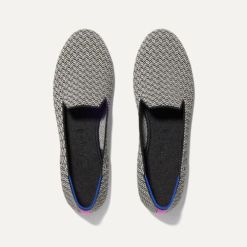 Rothy's The Loafer Women's Slip-On Shoes, Rounded-Toe Flats, Made from Recycled Plastic Bottles & Machine Washable in Kuwait