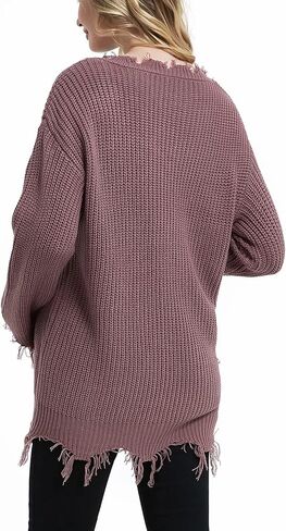 Bhome سترة الأمومة ممزق فضفاض الخامس الرقبة كتف واحد قبالة متماسكة الأمومة البلوز طويلة الأكمام سترة الحوامل in Kuwait