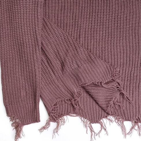 Bhome سترة الأمومة ممزق فضفاض الخامس الرقبة كتف واحد قبالة متماسكة الأمومة البلوز طويلة الأكمام سترة الحوامل in Kuwait