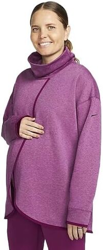 Nike (M Women's Pullover (Maternity), Purple, Small in Saudi Arabia