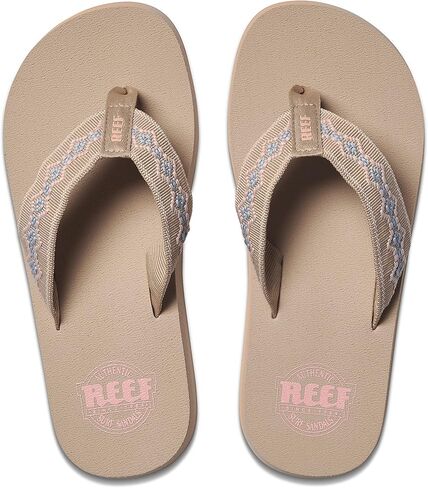 شبشب شاطئ نسائي من REEF Sandy، حزام منسوج ناعم مصنوع من مادة PET المعاد تدويرها بنسبة 100% in Saudi Arabia