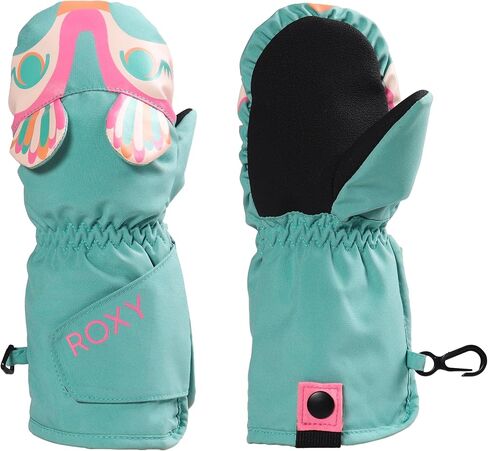 Roxy Baby Girl's Snows Up Waterproof Snowboard/Ski Mittens - WarmFlight Insulation, DryFlight Waterproofing, Durable Design in Saudi Arabia