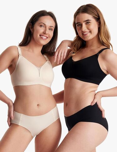 Momcozy Nursing Bras for Breastfeeding, FB051 Mesh Support Maternity Bra Pregnancy Padded Wireless Breathable Bralette in Saudi Arabia