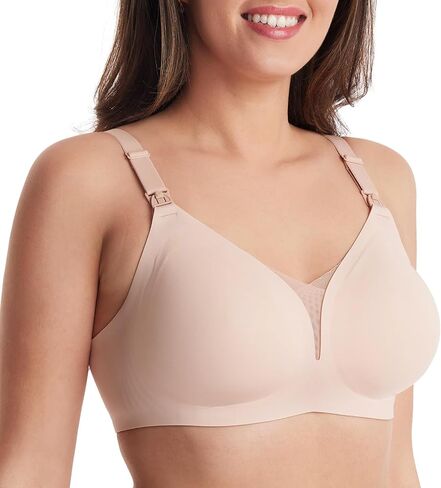 Momcozy Nursing Bras for Breastfeeding, FB051 Mesh Support Maternity Bra Pregnancy Padded Wireless Breathable Bralette in Saudi Arabia