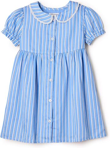 Amazon Essentials x Sofia Grainge Toddler and Baby Girls' Cotton Sateen Dress with Collar in Saudi Arabia