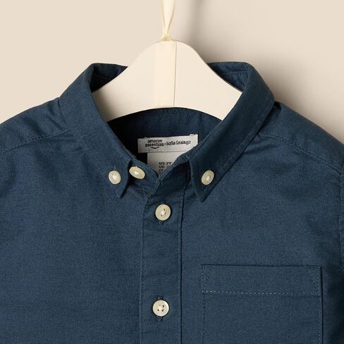 Amazon Essentials x Sofia Grainge Toddlers and Baby Boys' Stretch Oxford Collar Shirt in Saudi Arabia