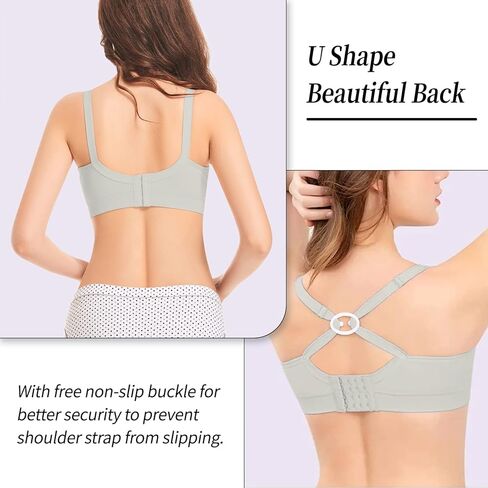 Nursing Bras for Breastfeeding 3 Pack Seamless Maternity Bras Pregnancy Sleep Bralette with Extra Bra Extenders and Clips in Kuwait