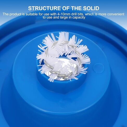 ss sunsbell 2pcs الحفر الكهربائية جامع الغبار، الحفر جامع الغبار للمطرقة الكهربائية والحفر، وعاء الغبار الصامت غسالة ثقب رأى الغبار الماسك، البلاستيك الأزرق جهاز الحفر الكهربائي الغبار in Kuwait