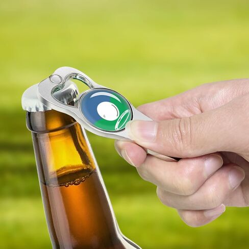 Golf Divot Repair Tool with Funny Magnetic Ball Marker & Bottle Opener,5-in-1,Hold in The Club,Black in Saudi Arabia